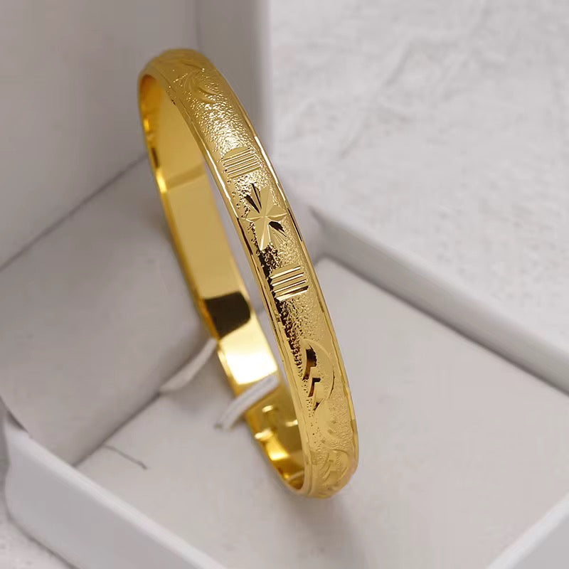 Gold bangles